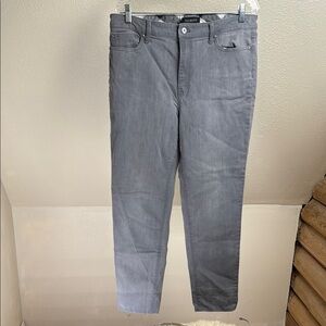 NWOT TALBOTS Gray Denim Jeans. Size 12